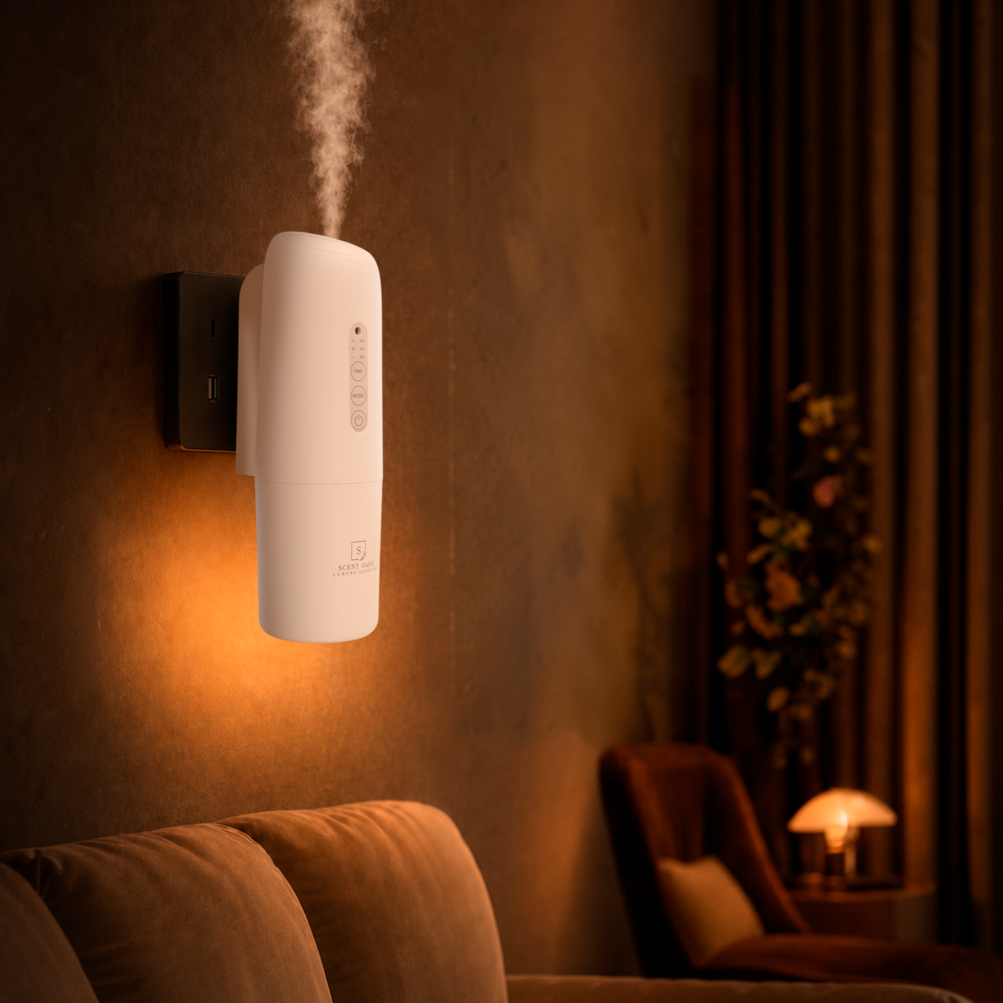 Wall plug in