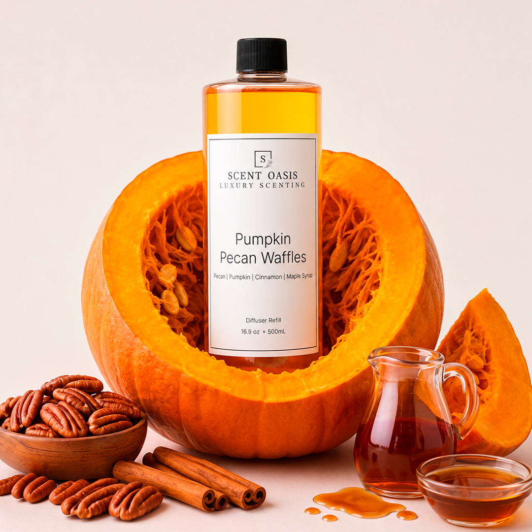 Pumpkin Pecan Waffles